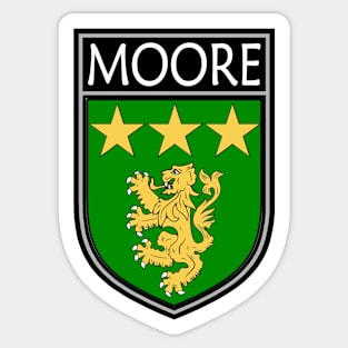 Irish Clan Crest - Moore Sticker